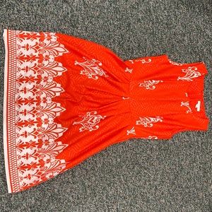 Beautiful orange new york and company dress
